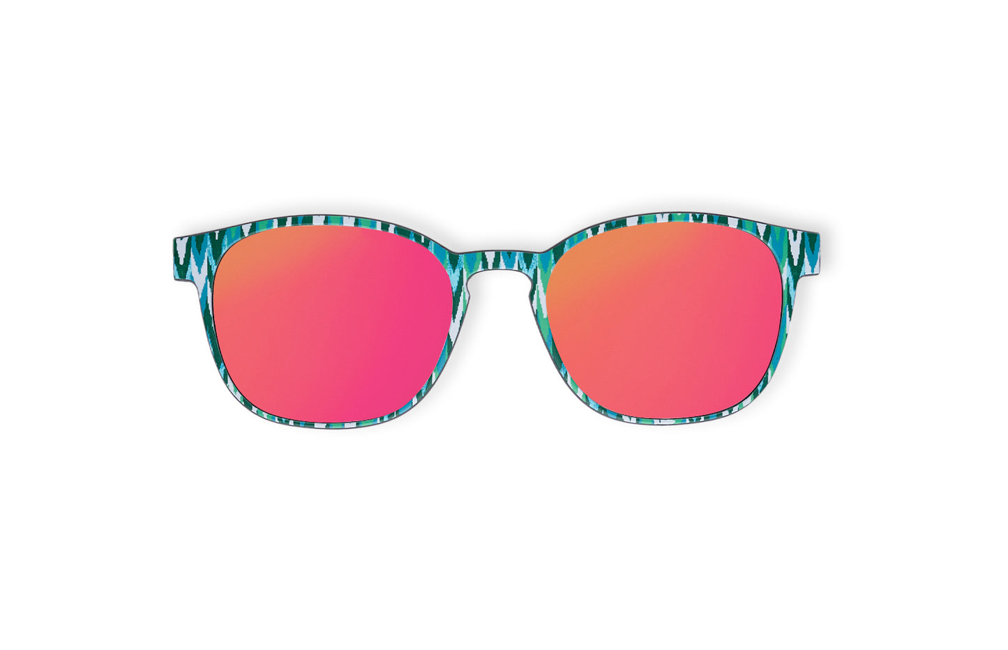 Clip Solar Fucsia Reflective Polarizado Nilo