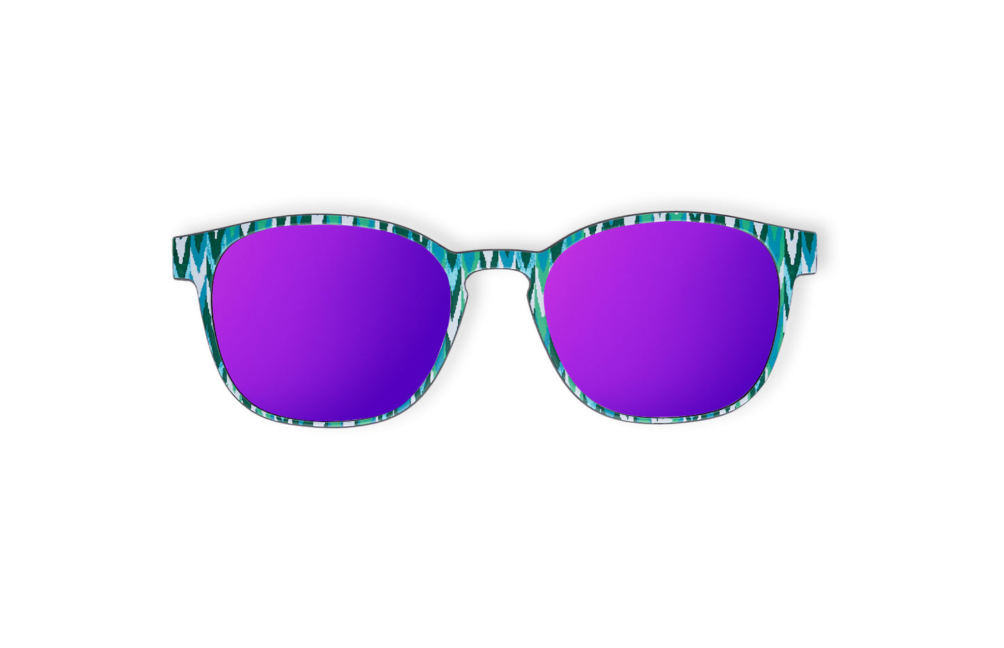 Clip Solar Morado Reflective Polarizado Nilo