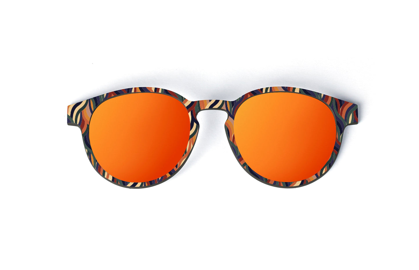 Clip Solar Naranja Reflective Polarizado Ivy