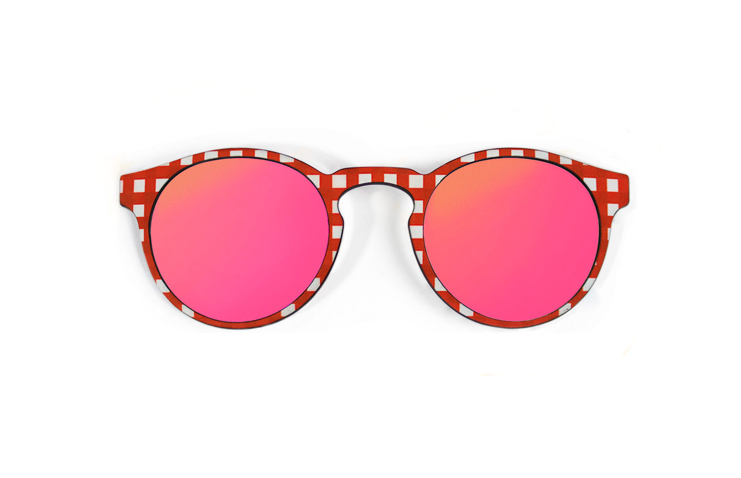 Clip Solar Fucsia Reflective Polarizado Memphis