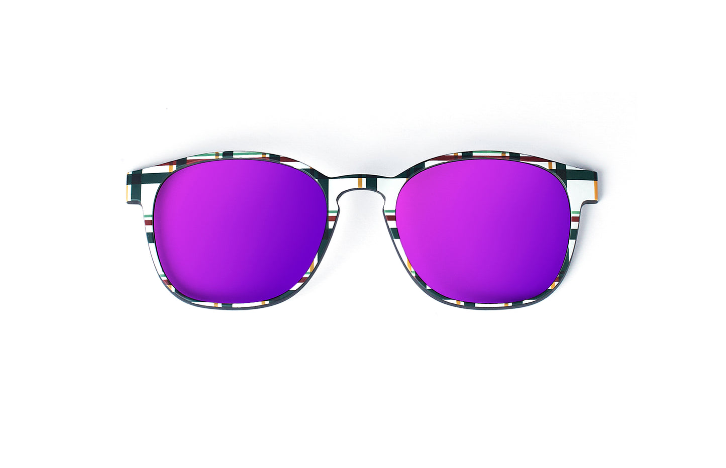 Clip Solar Morado Reflective Polarizado Nilo