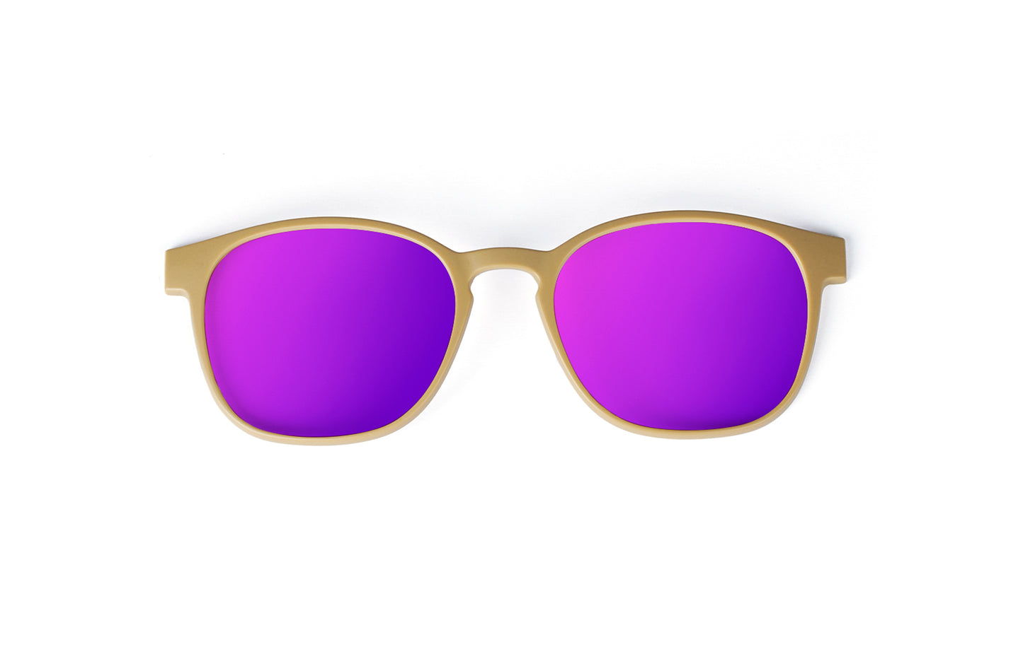 Clip Solar Morado Reflective Polarizado Nilo