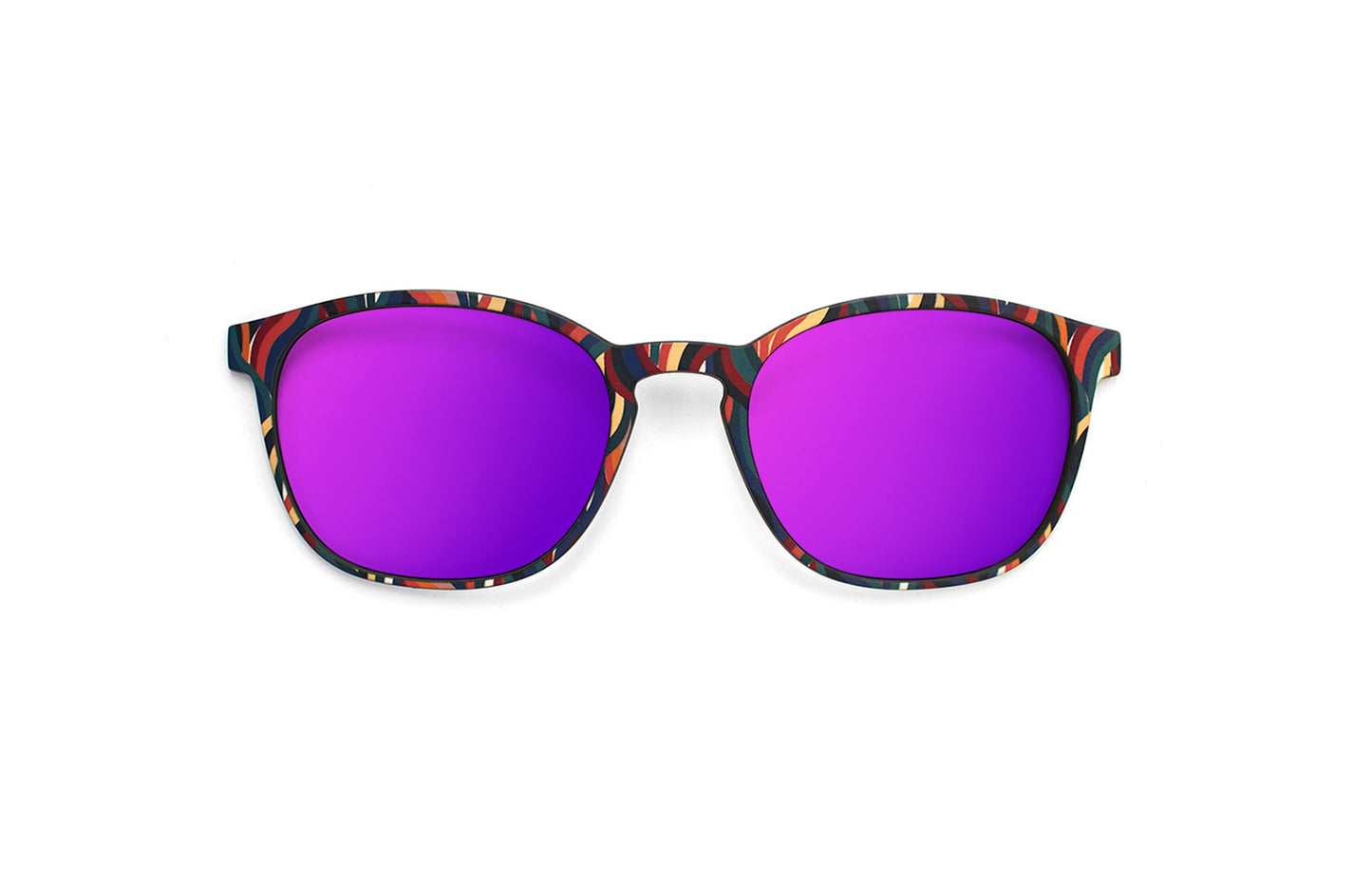 Clip Solar Morado Reflective Polarizado Nilo