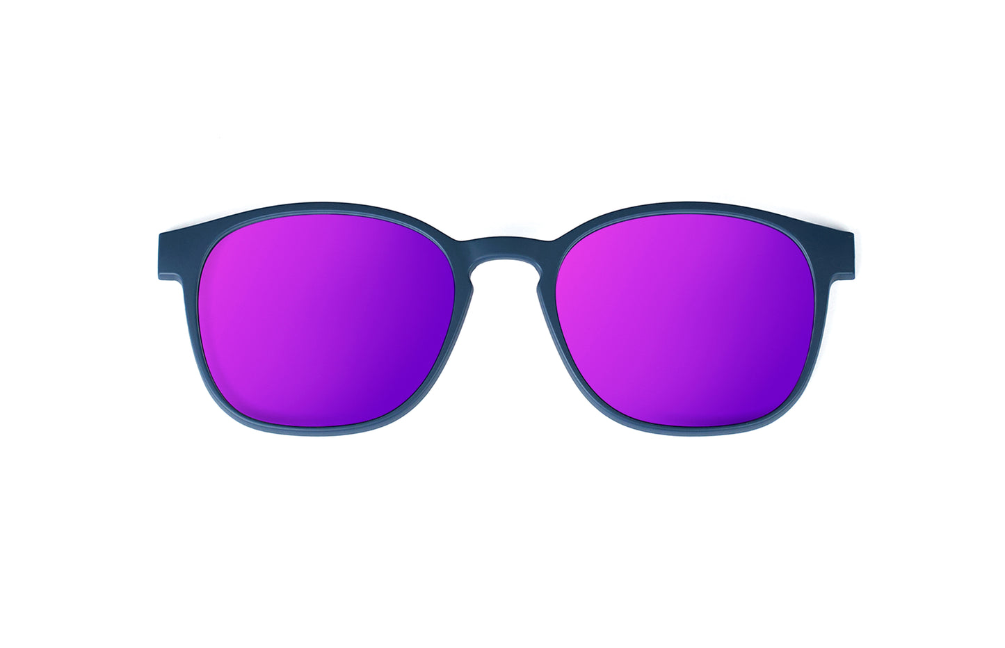 Clip Solar Morado Reflective Polarizado Nilo