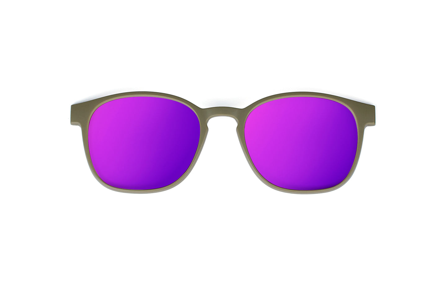 Clip Solar Morado Reflective Polarizado Nilo