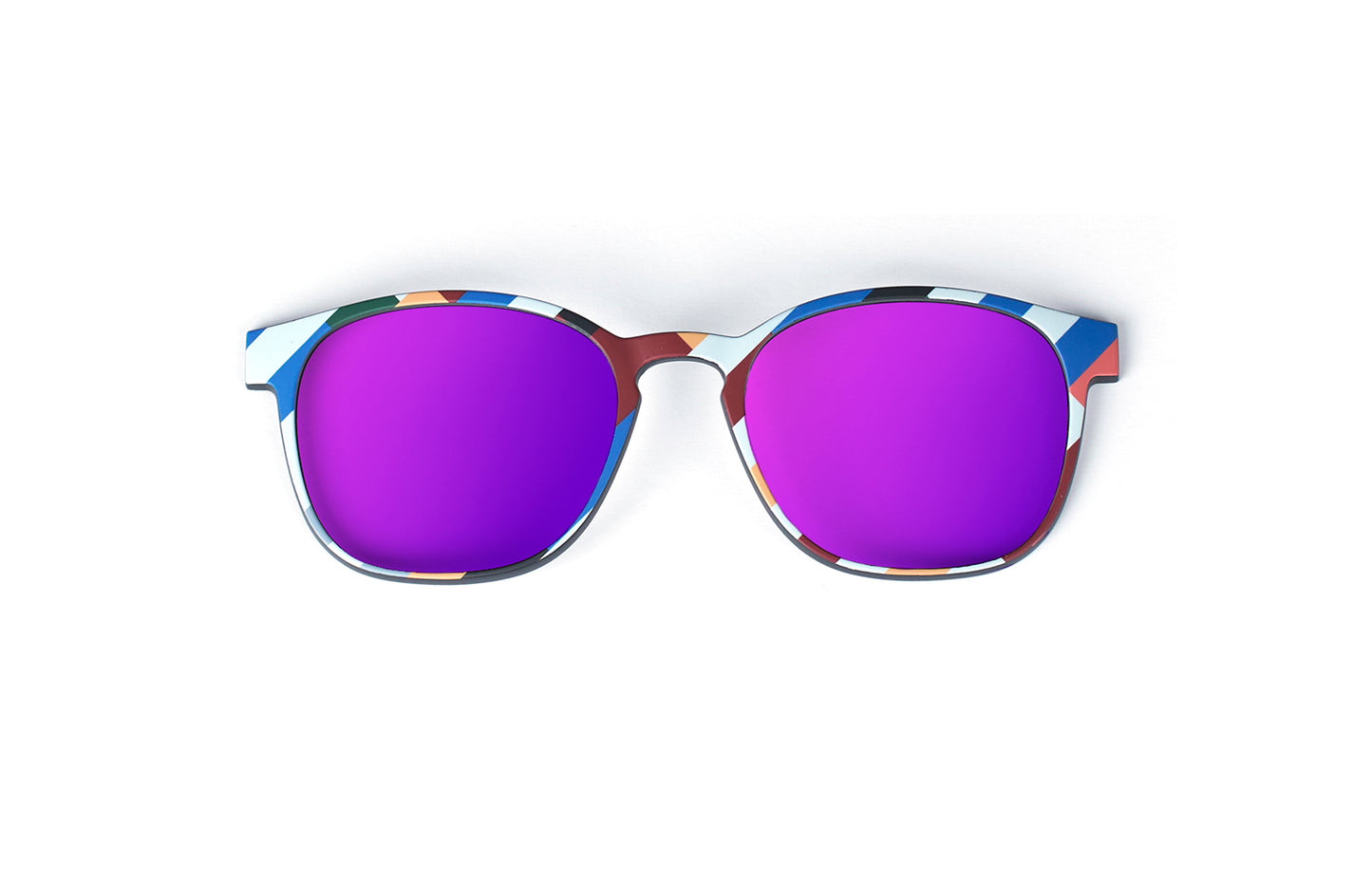 Clip Solar Morado Reflective Polarizado Nilo