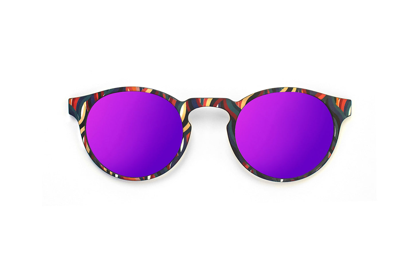 Clip Solar Morado Reflective Polarizado Memphis