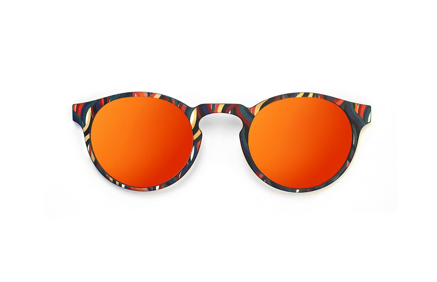 Clip Solar Naranja Polarizado Memphis