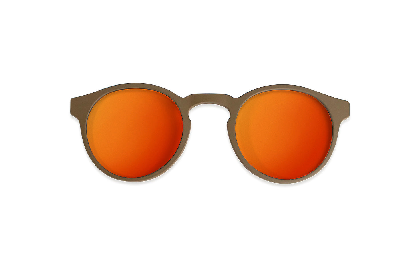 Clip Solar Naranja Polarizado Memphis