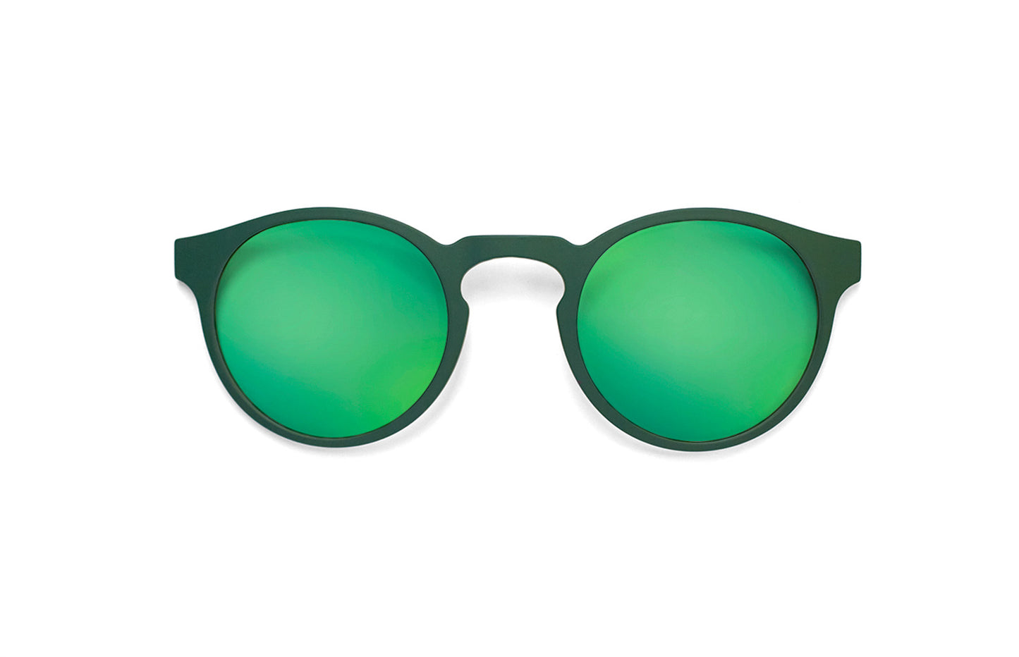 Clip Solar Verde Reflective Polarizado Memphis
