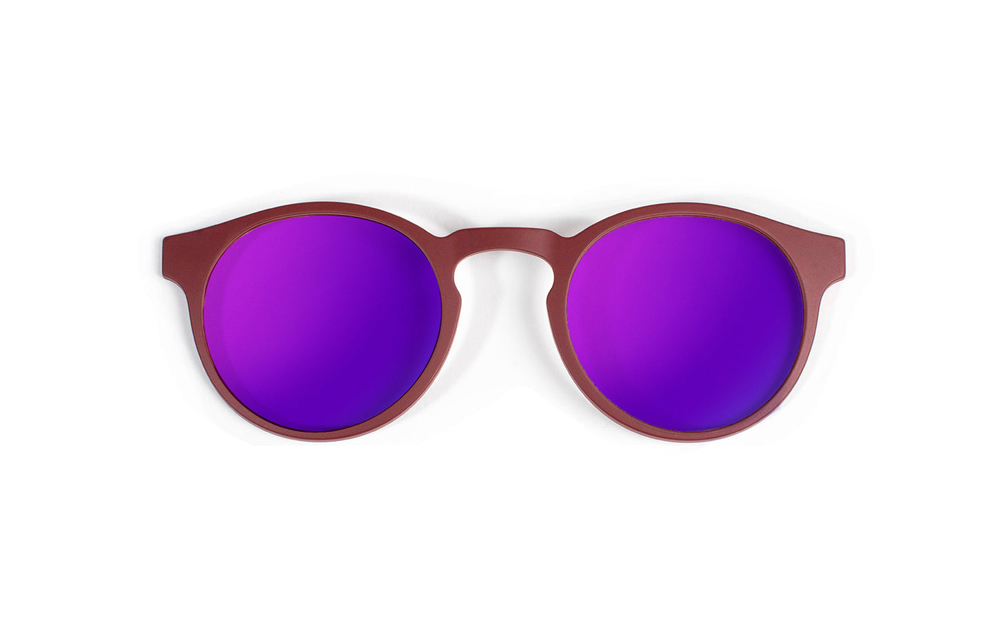 Clip Solar Morado Reflective Polarizado Memphis
