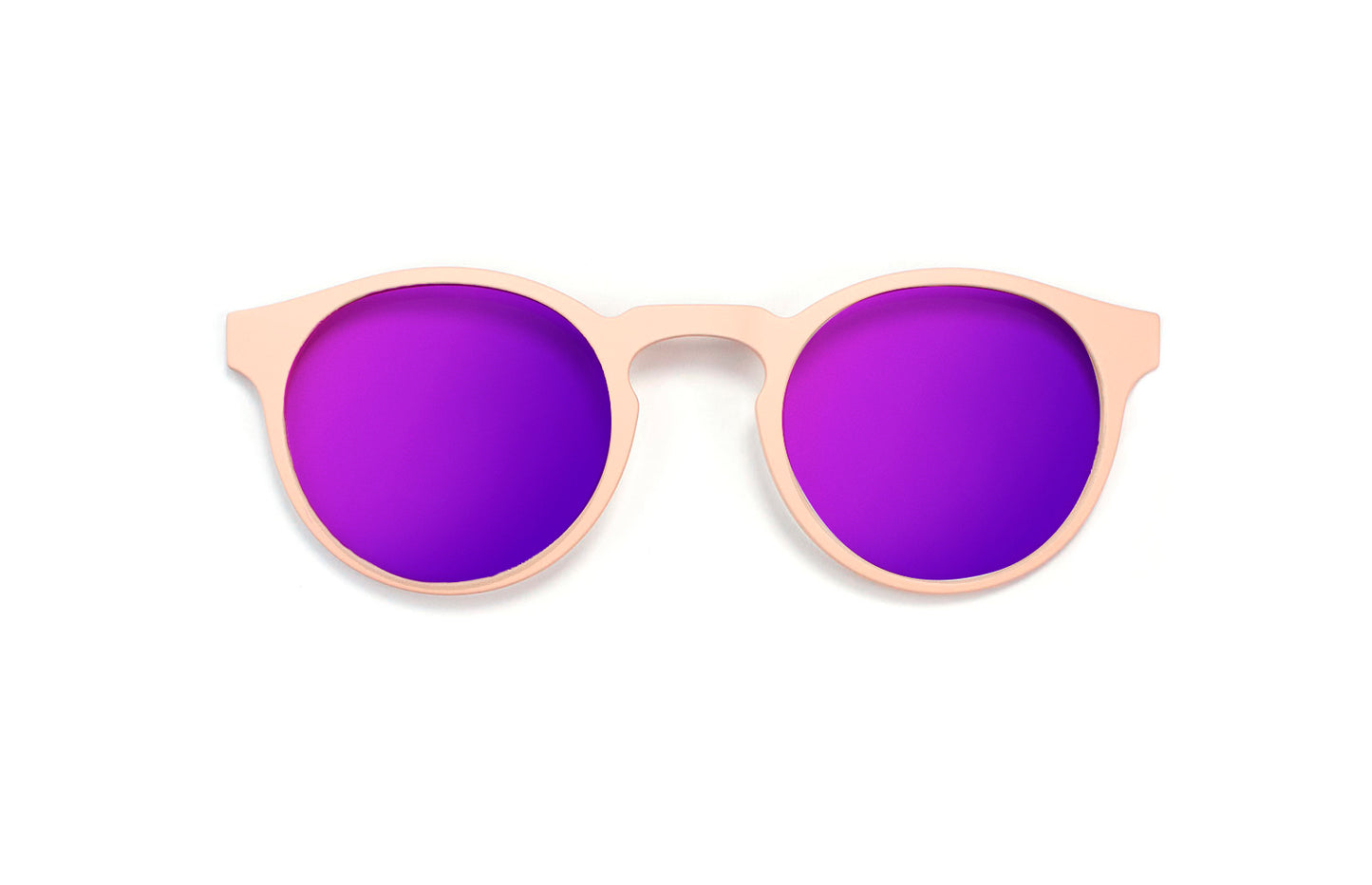 Clip Solar Morado Reflective Polarizado Memphis
