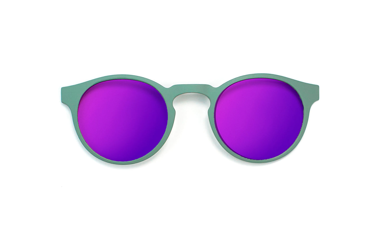 Clip Solar Morado Reflective Polarizado Memphis