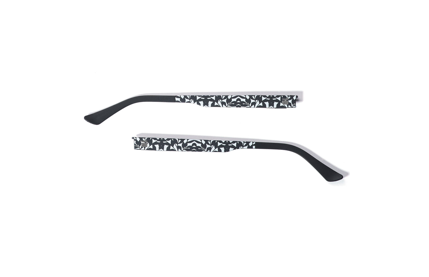 Varillas Black Flowers