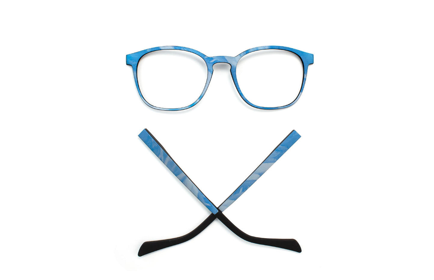 Clip y varillas Azul Mármol Martin