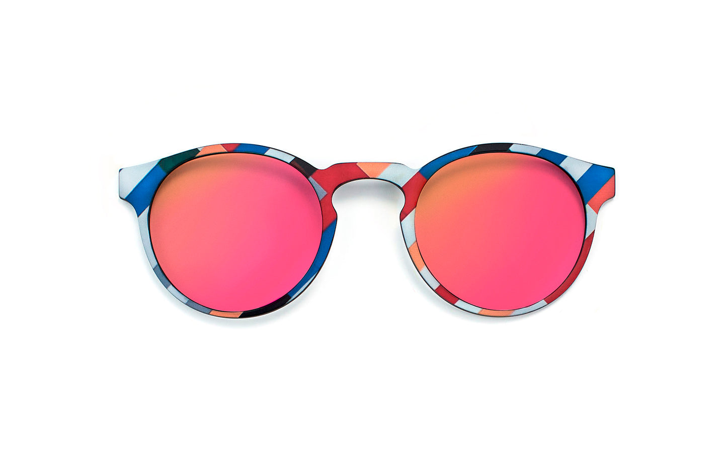 Clip Solar Fucsia Reflective Polarizado Memphis