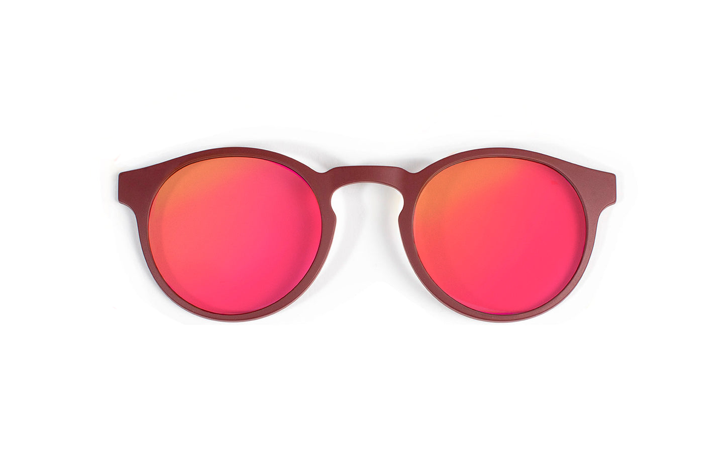 Clip Solar Fucsia Reflective Polarizado Memphis