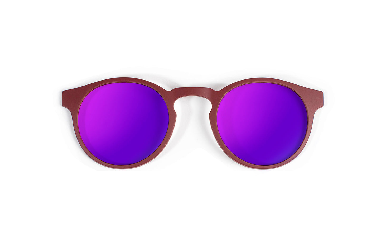 Clip Solar Morado Reflective Polarizado Memphis