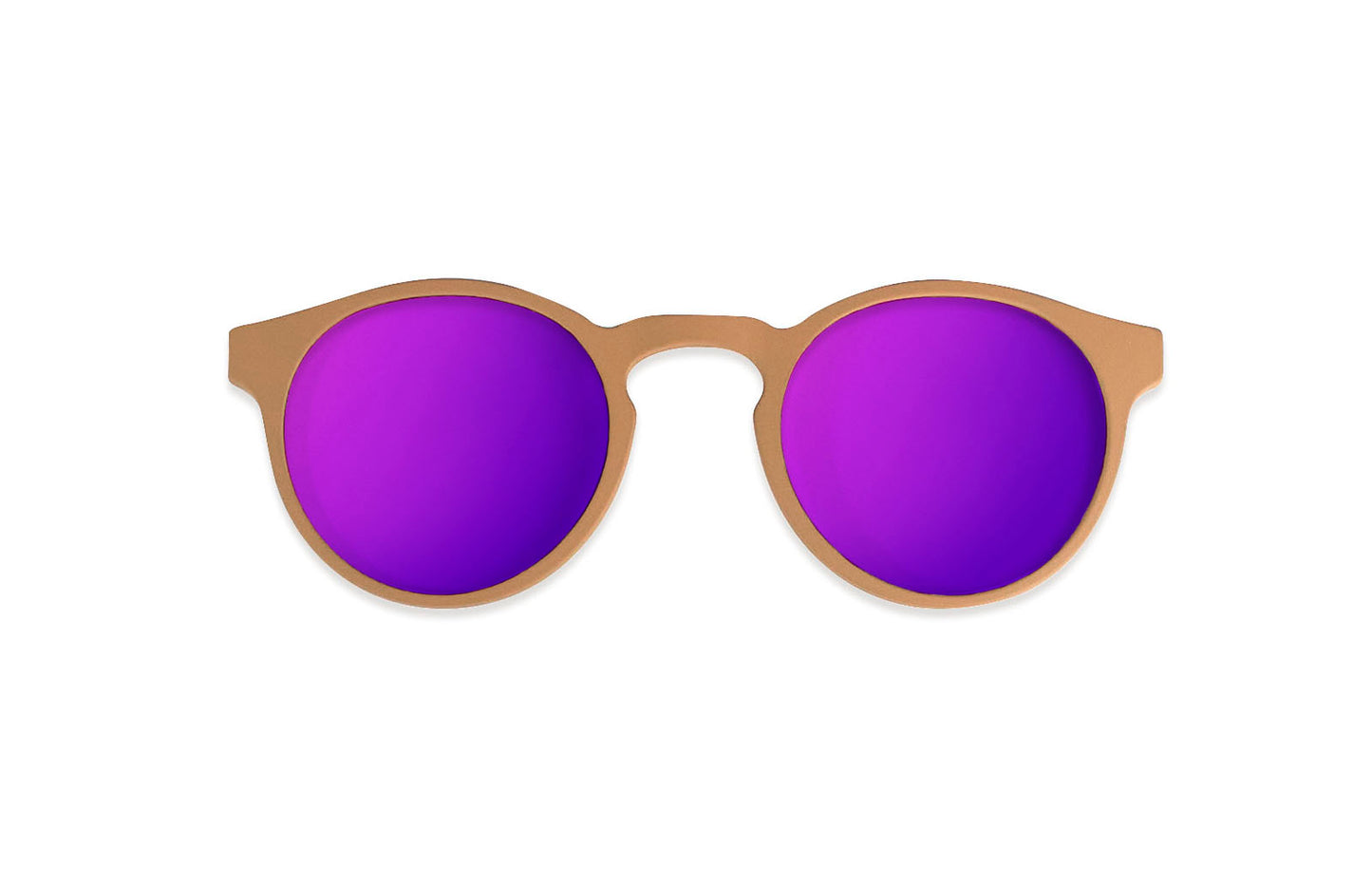 Clip Solar Morado Reflective Polarizado Memphis