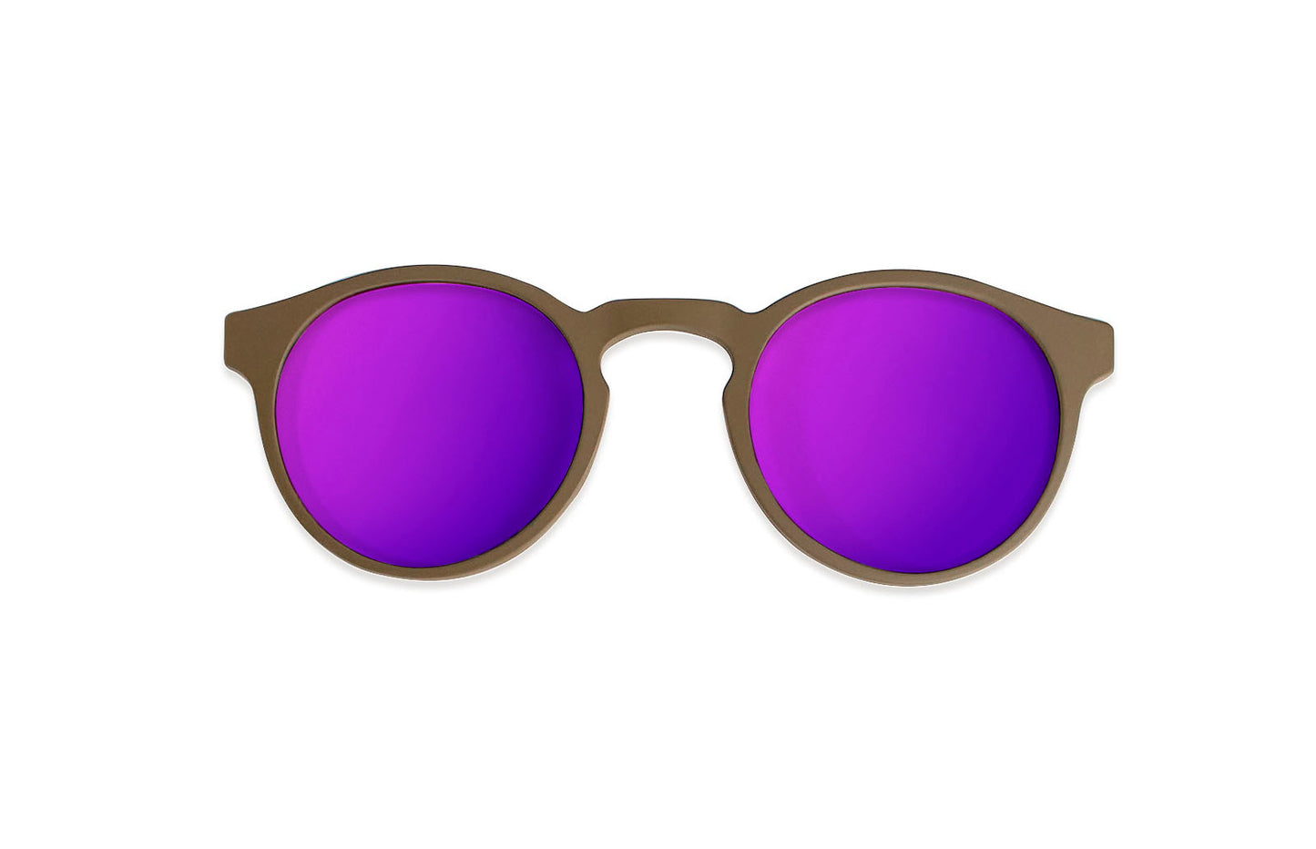 Clip Solar Morado Reflective Polarizado Memphis
