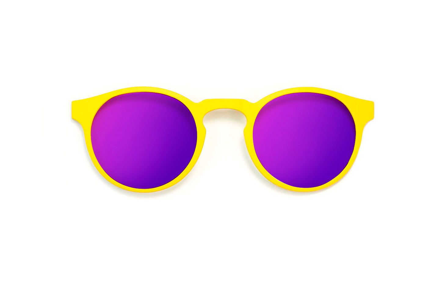 Clip Solar Morado Reflective Polarizado Memphis