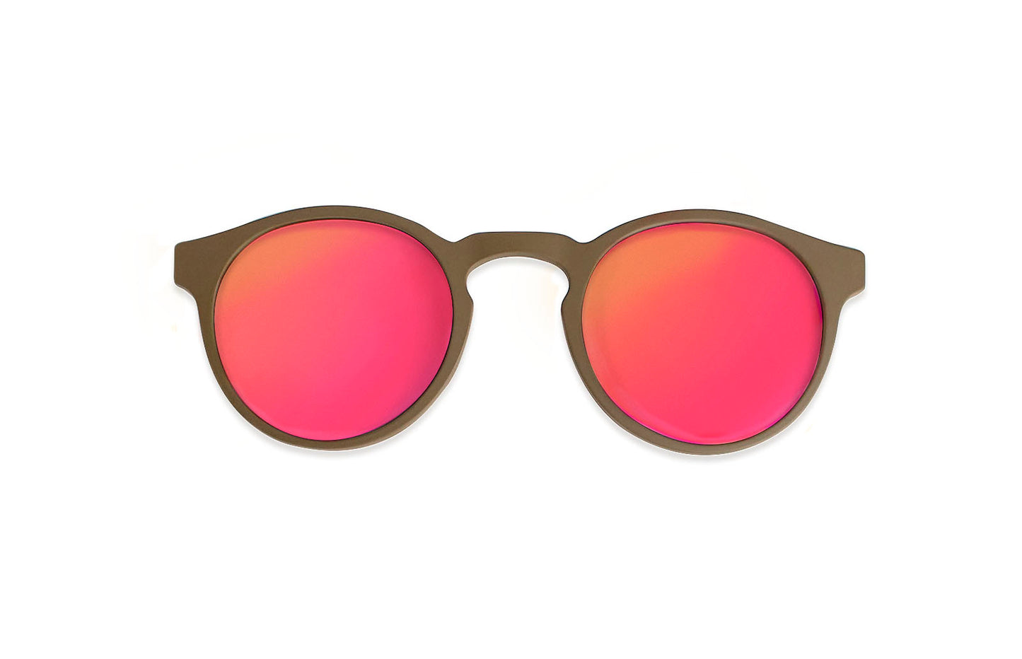 Clip Solar Fucsia Reflective Polarizado Memphis