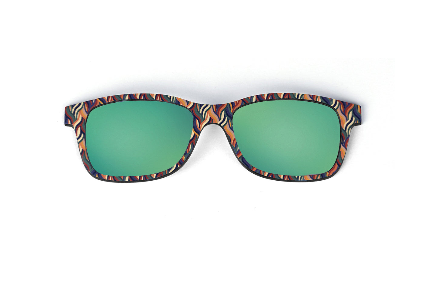 Clip Solar Verde Reflective Polarizado Dante