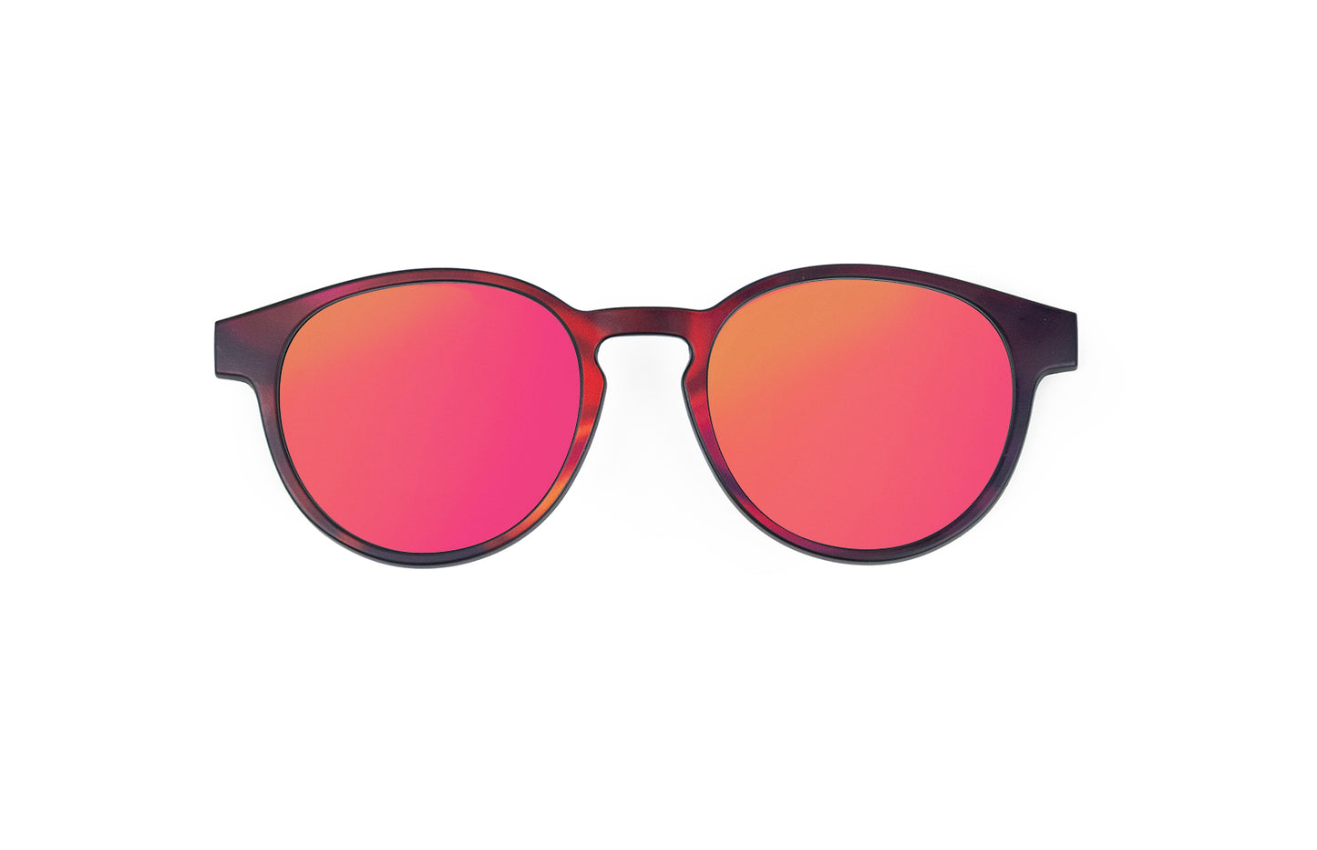 Clip Solar Fucsia Reflective Polarizado  Ivy