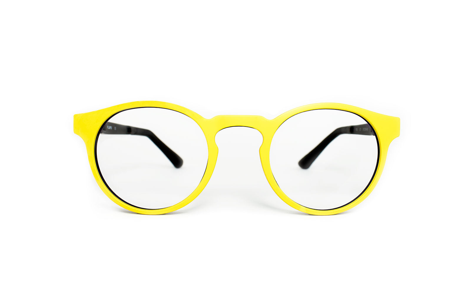 Clip de diseño Amarillo Limón frontal Memphis